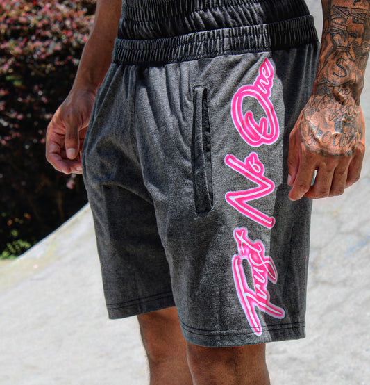 TN1 double waistband shorts